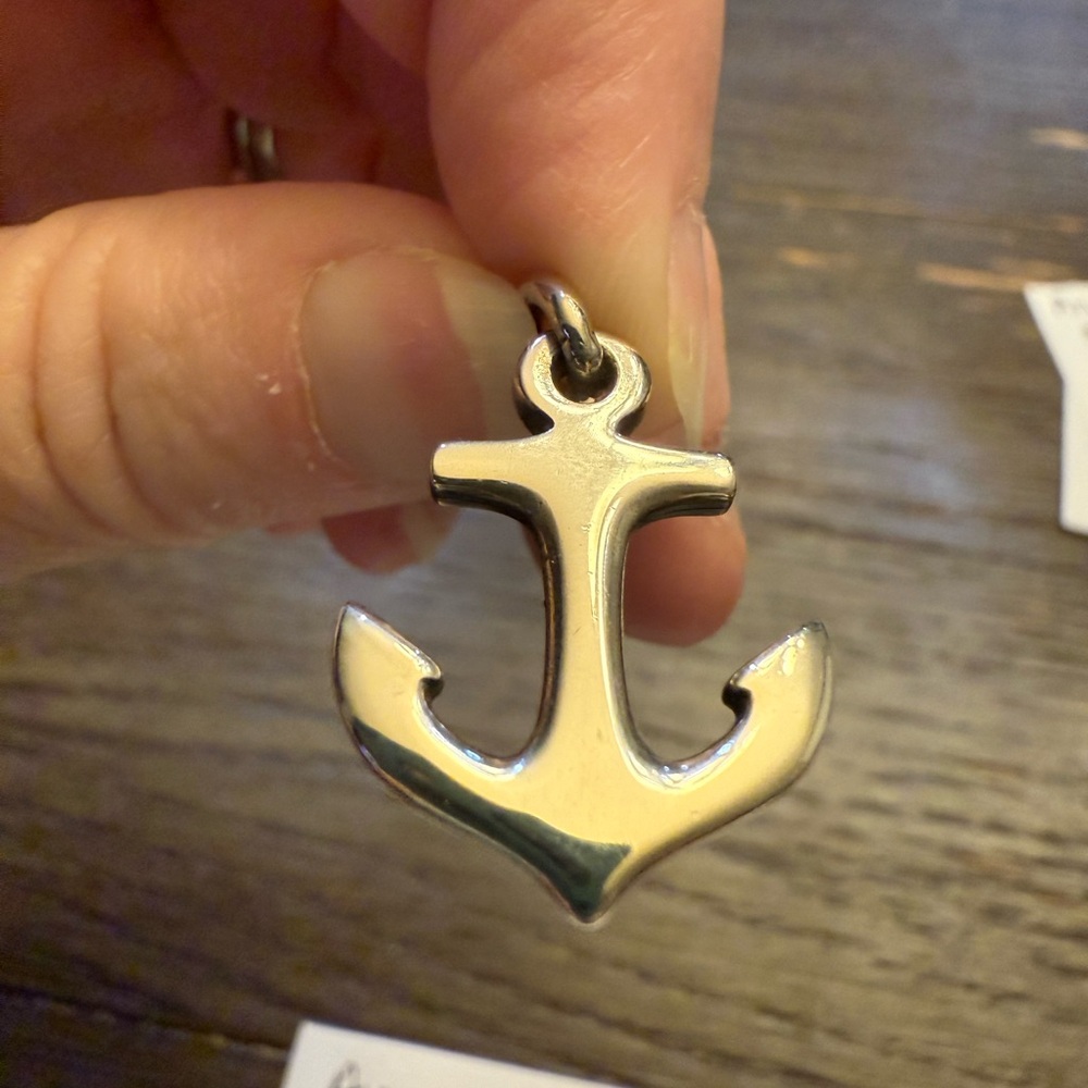 James Avery Anchor Pendant *Retired*